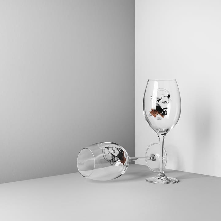 2 Copas de vino All About You 52 cl, Wait for him (deep purple) Kosta Boda