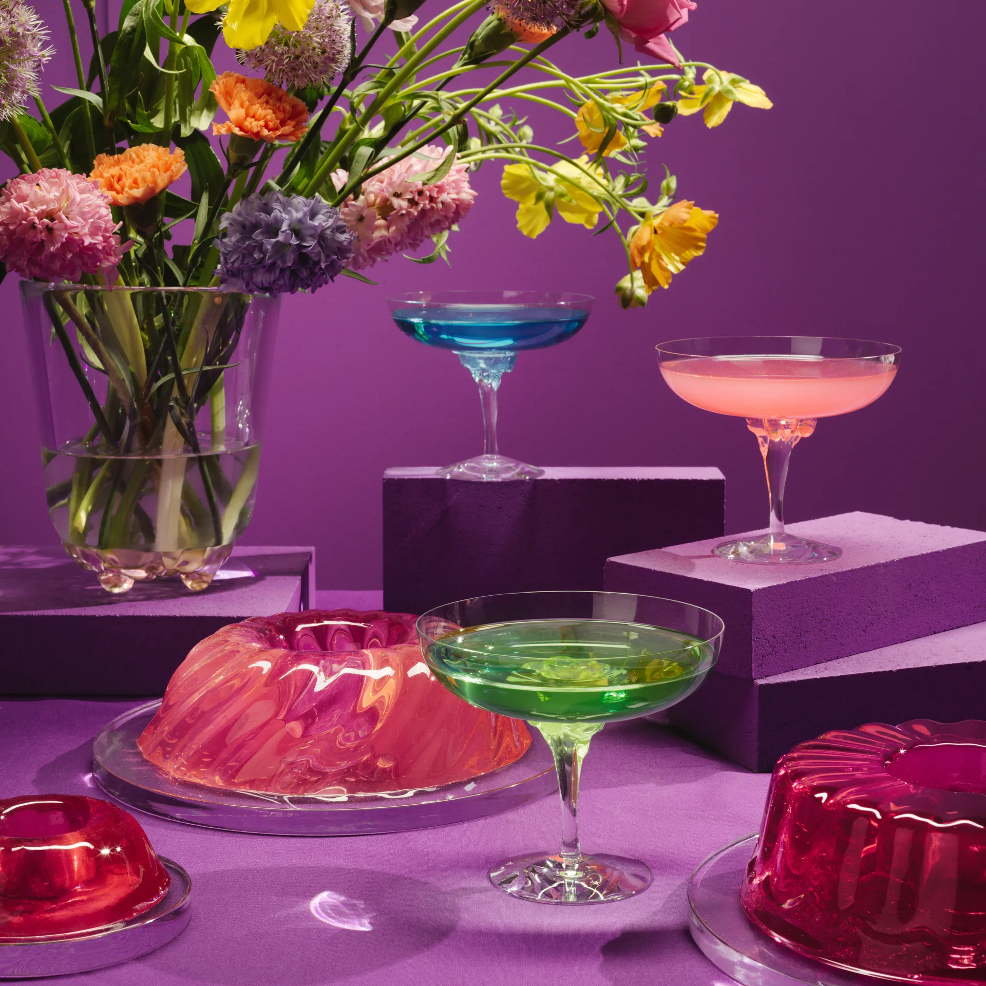 2 Copas Sugar Dandy 32 cl, Rosa Kosta Boda