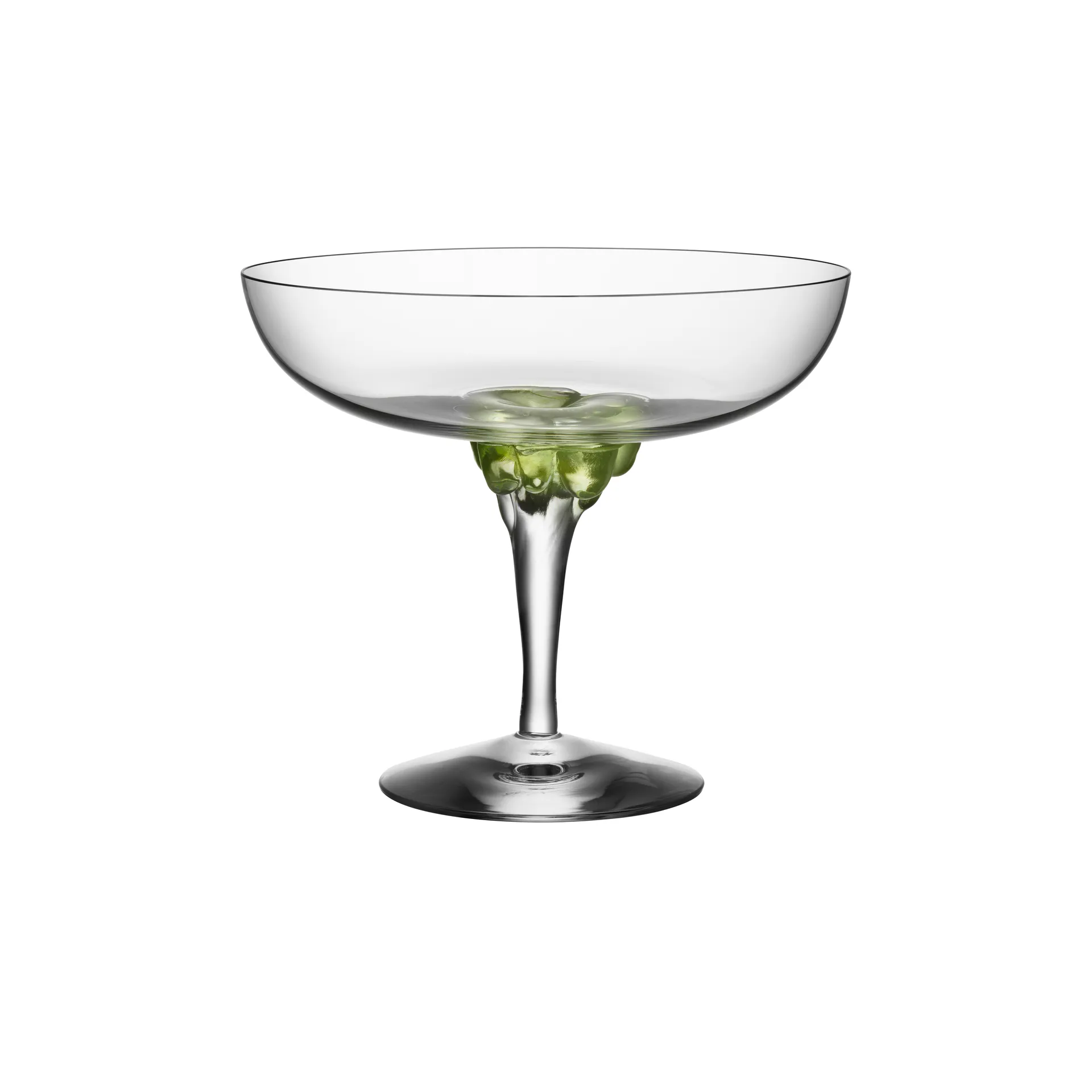 2 Copas Sugar Dandy 32 cl, verde Kosta Boda