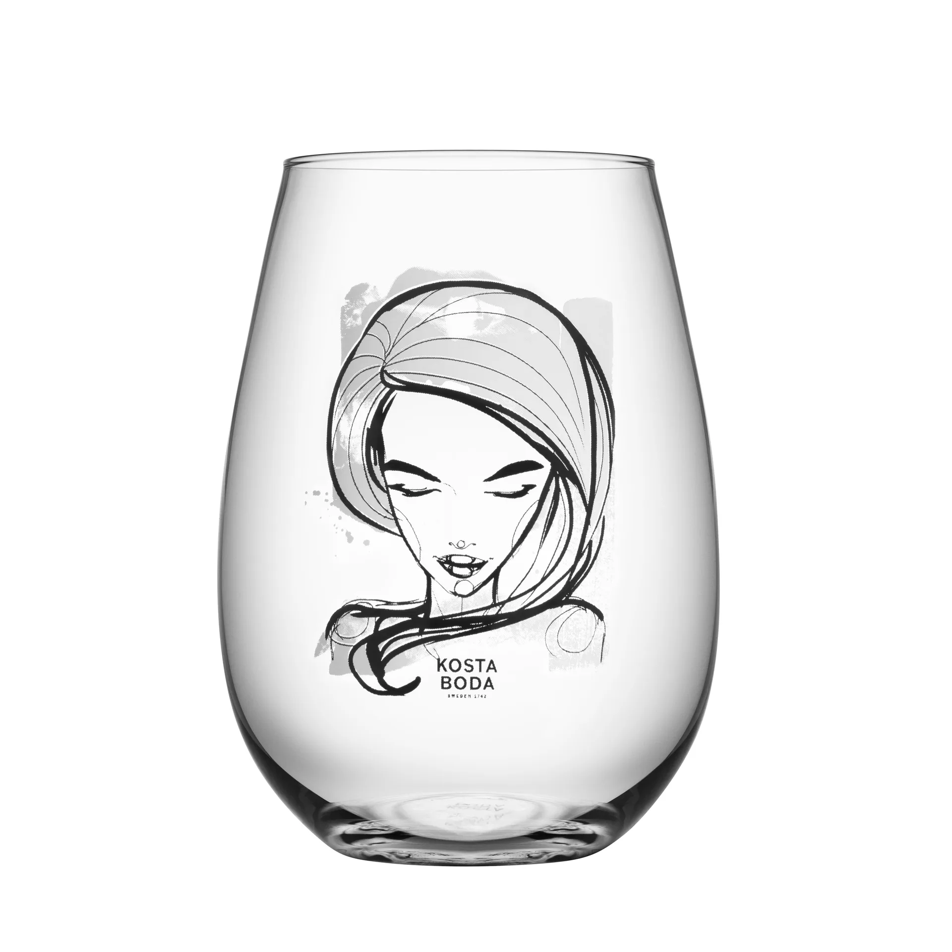 2 Vasos All About You 57 cl, need you (blanco) Kosta Boda