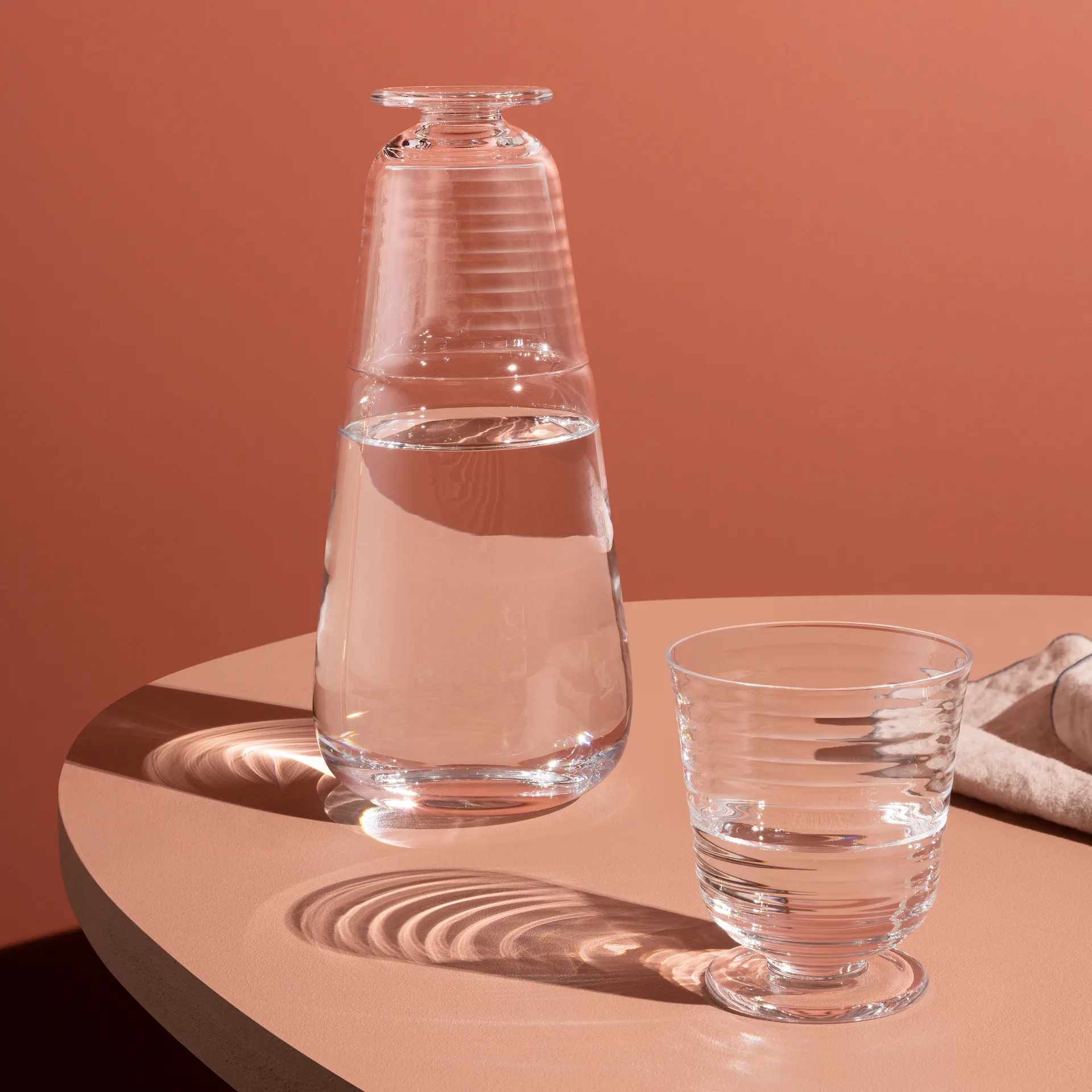 2 Vasos con pie Viva 20 cl, transparente Kosta Boda