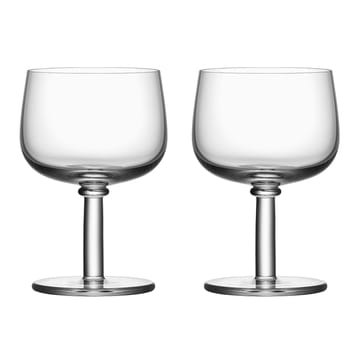 2 Vasos con pie Viva 35 cl - transparente - Kosta Boda
