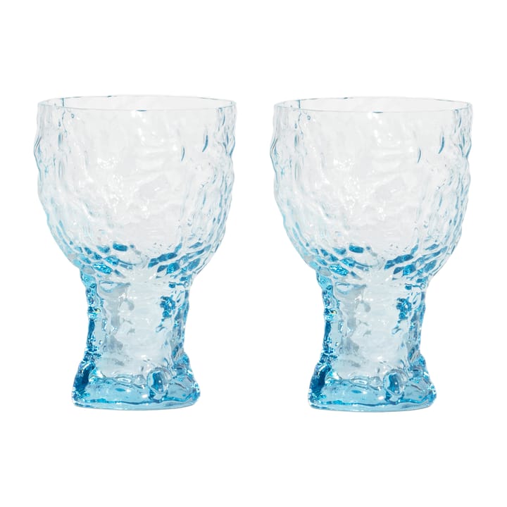 2 Vasos Moss highball 38 cl - Vidrio circular - Kosta Boda