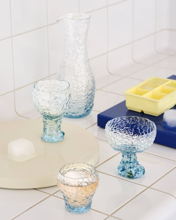 2 Vasos Moss highball 38 cl, Vidrio circular Kosta Boda