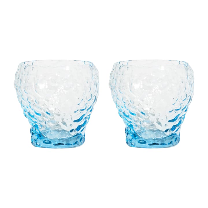 2 Vasos Moss tumbler 26 cl - Vidrio circular - Kosta Boda