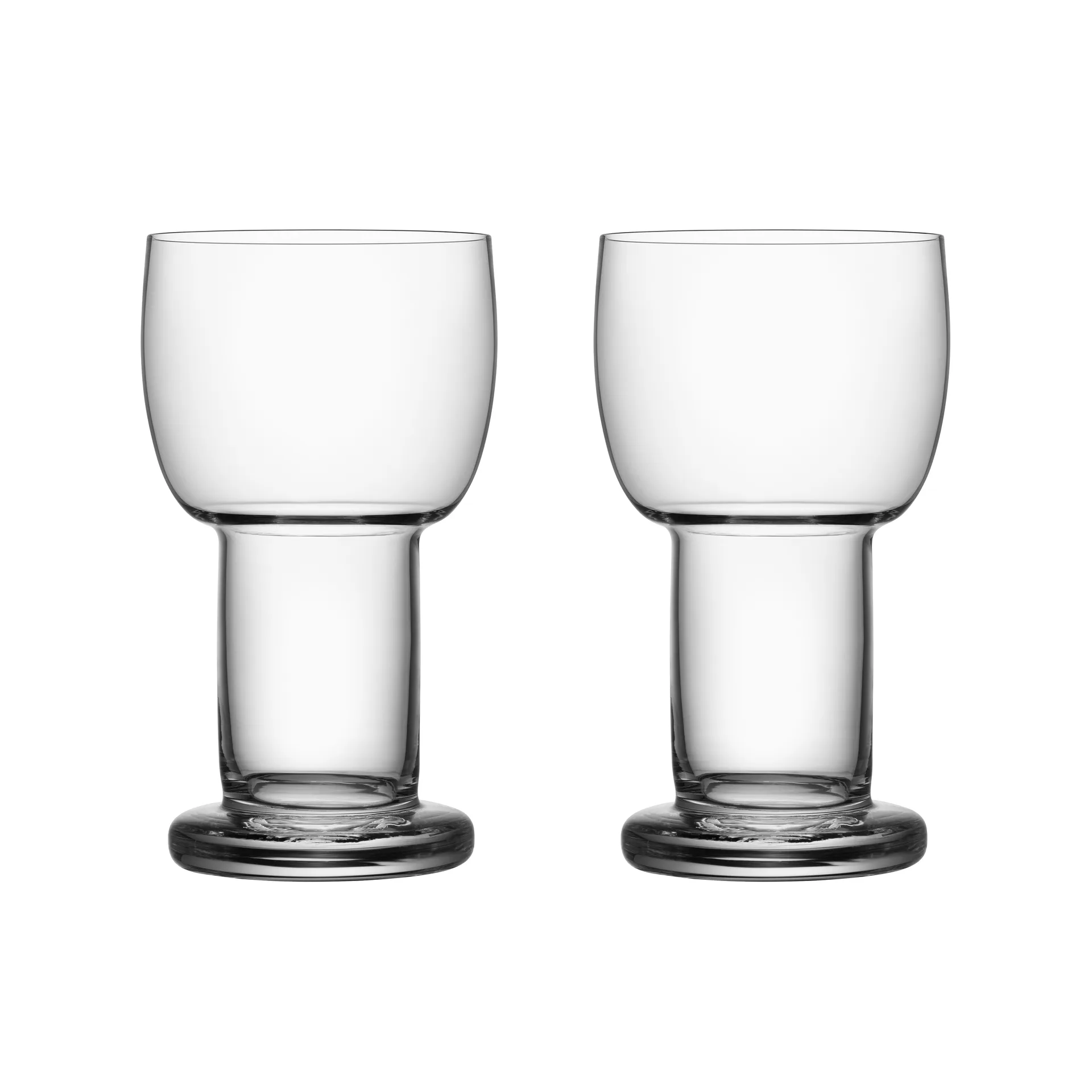 2 Vasos Picnic 32 cl, transparente Kosta Boda