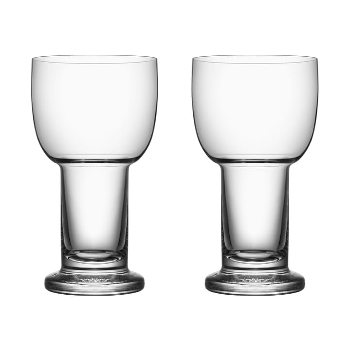 2 Vasos Picnic 48 cl - transparente - Kosta Boda