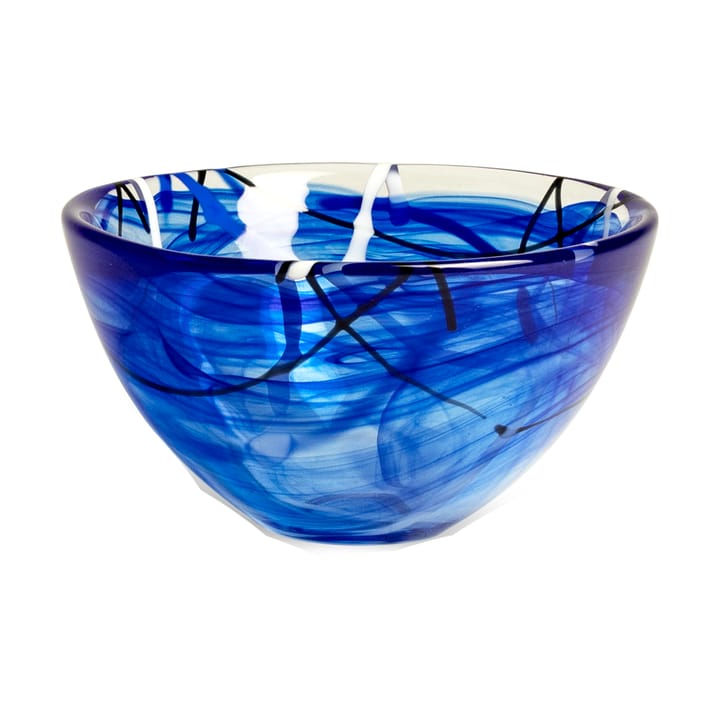 Bol Contrast 160 mm - Azul - Kosta Boda