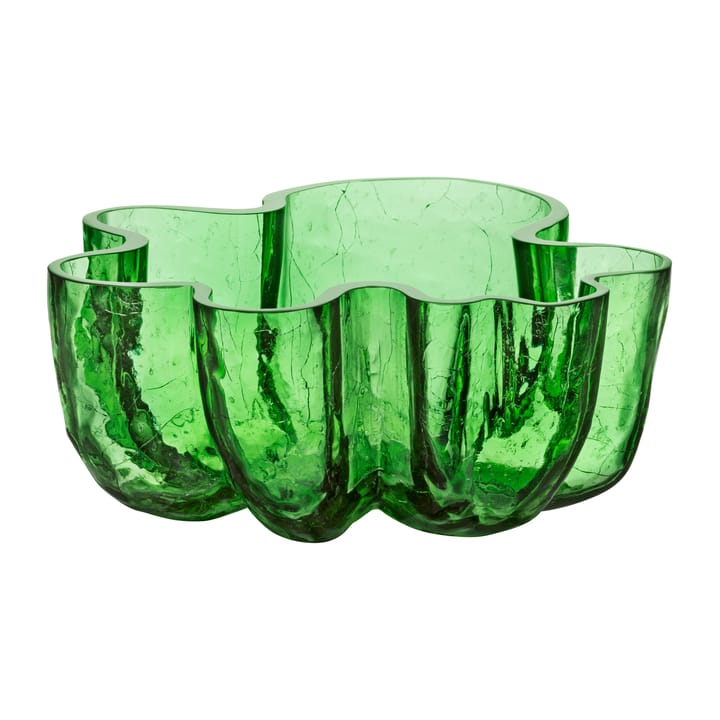 Bol Crackle 10,5 cm - Verde - Kosta Boda