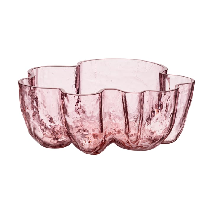 Bol Crackle 105 mm - Rosa - Kosta Boda