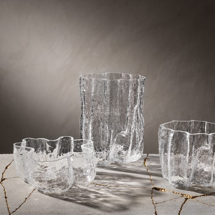Bol grande Crackle, transparente Kosta Boda