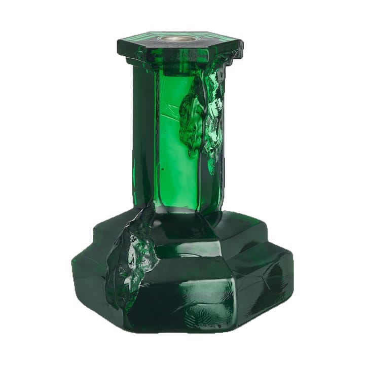 Candelabro Rocky Baroque 175 mm, Verde esmeralda Kosta Boda