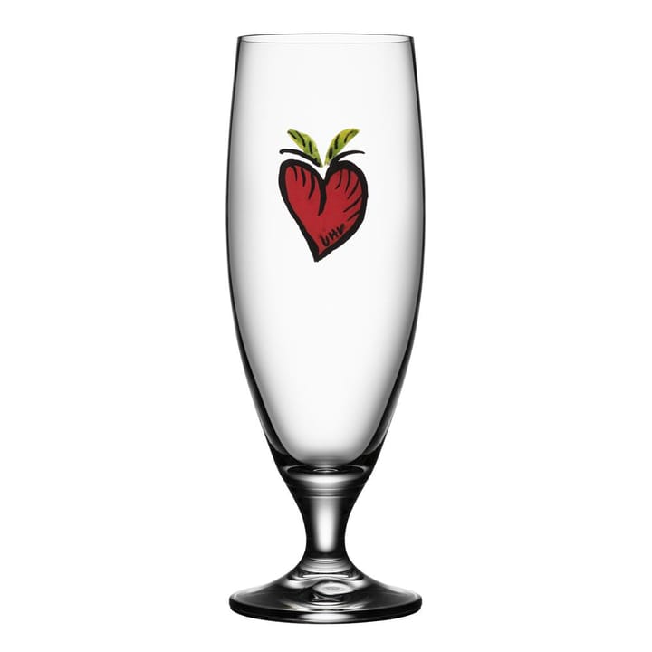 Copa de cerveza Friendship 50 cl - hearts - Kosta Boda