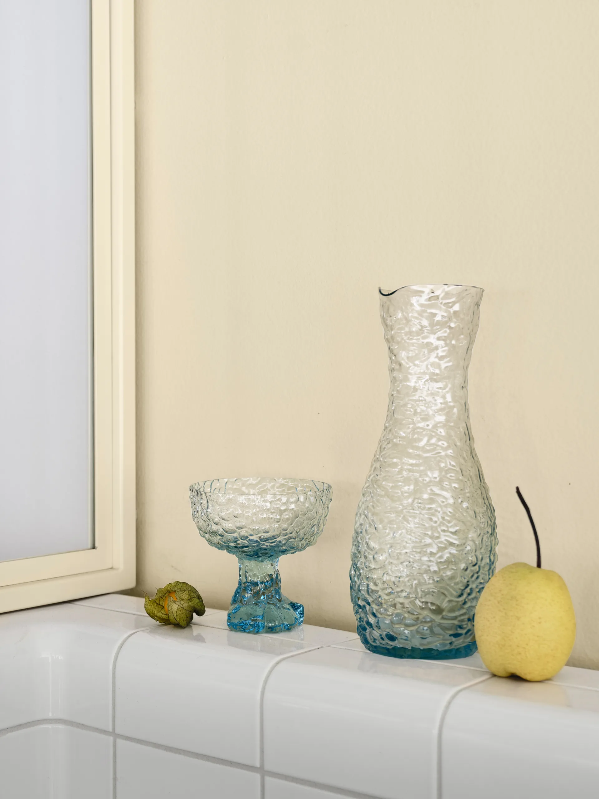 Copa de champagne Moss coupe 35 cl, Vidrio circular Kosta Boda