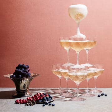 Copa de taza Chateau 35 cl - transparente - Kosta Boda
