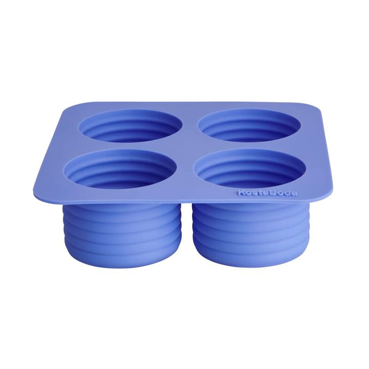 Cubitera 4 compartimentos Viva 13 cl - Azul marino - Kosta Boda