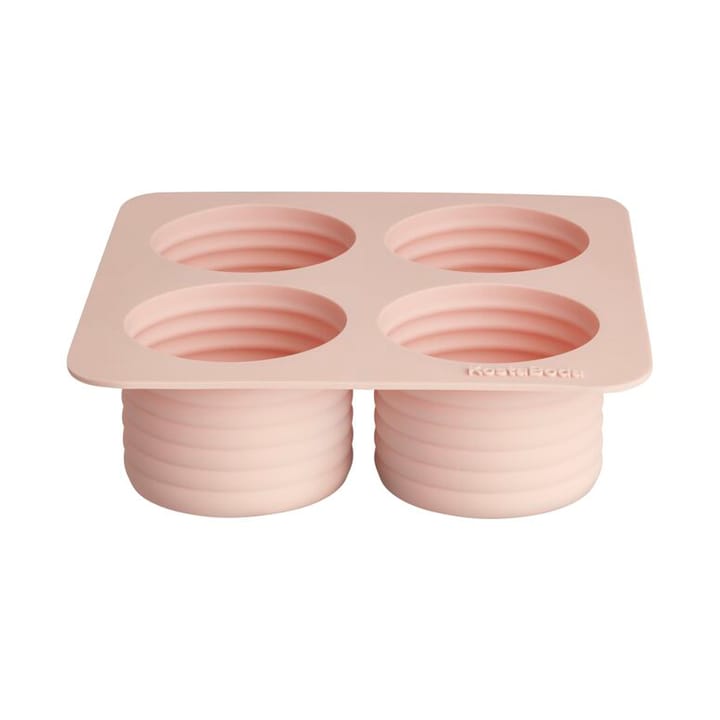 Cubitera 4 compartimentos Viva 13 cl - Rosa polvo - Kosta Boda