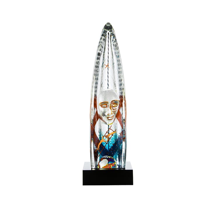 Escultura de cristal BV Vertical Journey - transparente - Kosta Boda