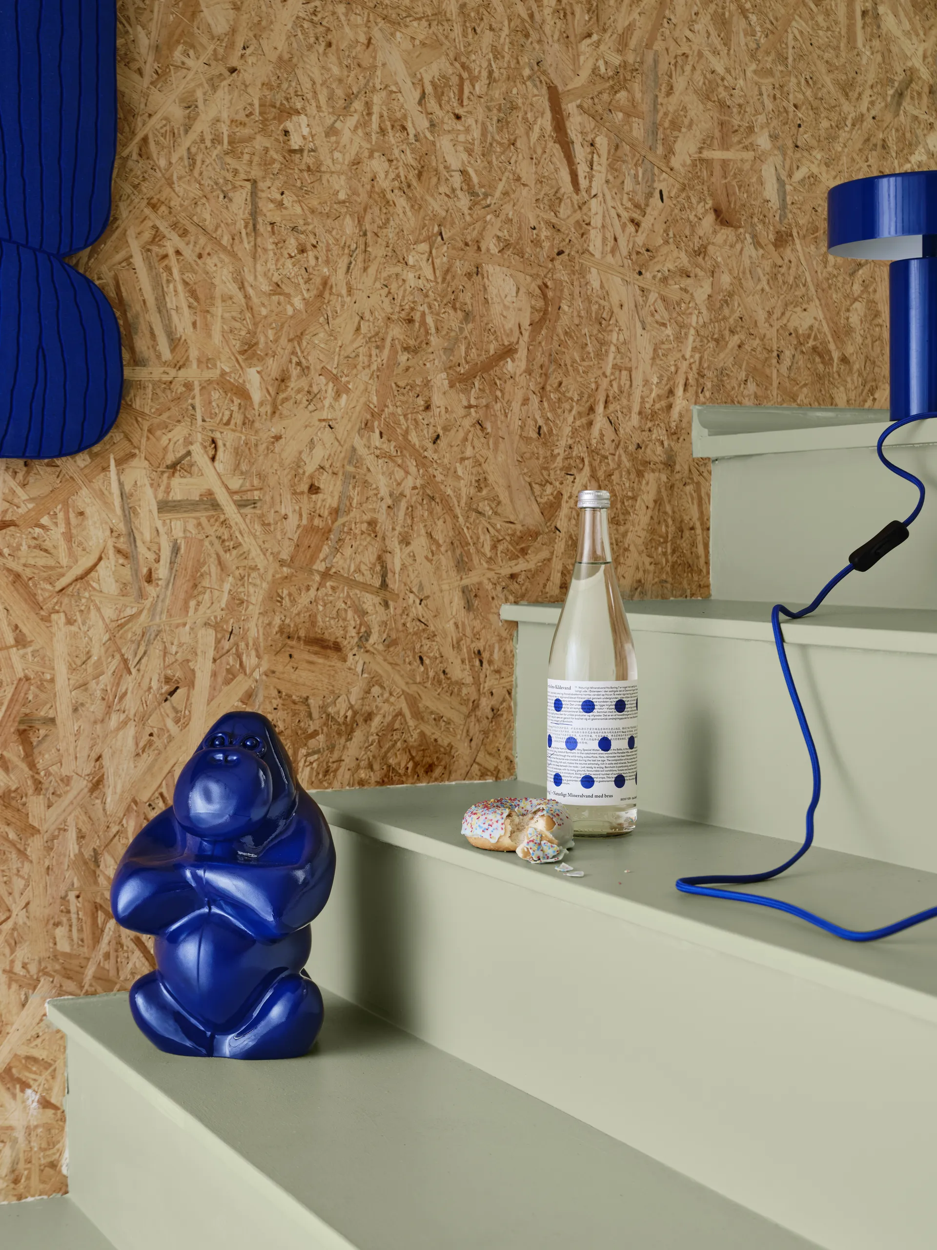 Escultura Gabba Gabba Hey 305 mm, Azul Klein Kosta Boda