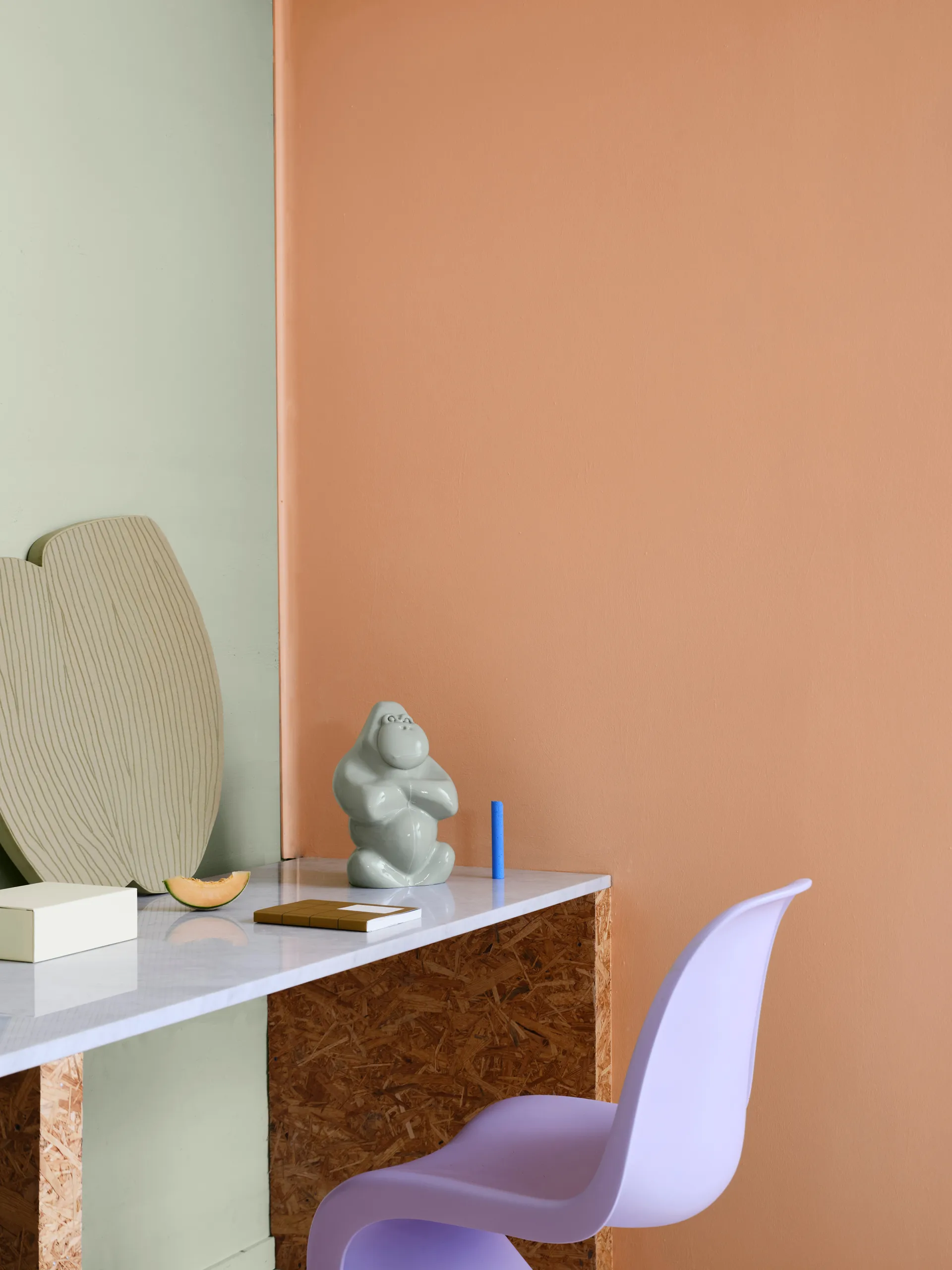 Escultura Gabba Gabba Hey 305 mm, Beige claro Kosta Boda