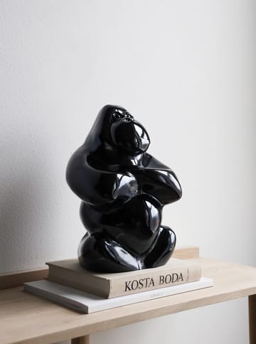 Escultura Gabba Gabba Hey 305 mm - Negro - Kosta Boda