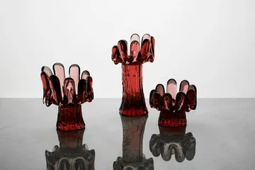 Farolillo Solros 11,5 cm - Rojo - Kosta Boda