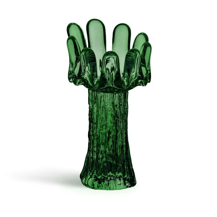 Farolillo Solros 18 cm - Verde esmeralda - Kosta Boda