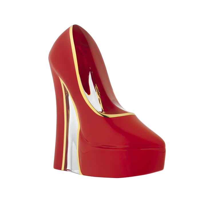 Figura zapato Make Up - rojo - Kosta Boda