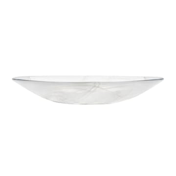 Fuente Contrast 380 mm - Blanco-blanco - Kosta Boda