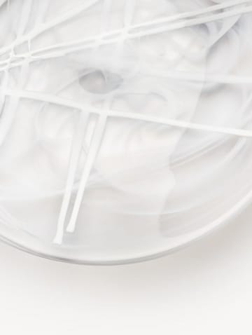 Fuente Contrast 380 mm - Blanco-blanco - Kosta Boda