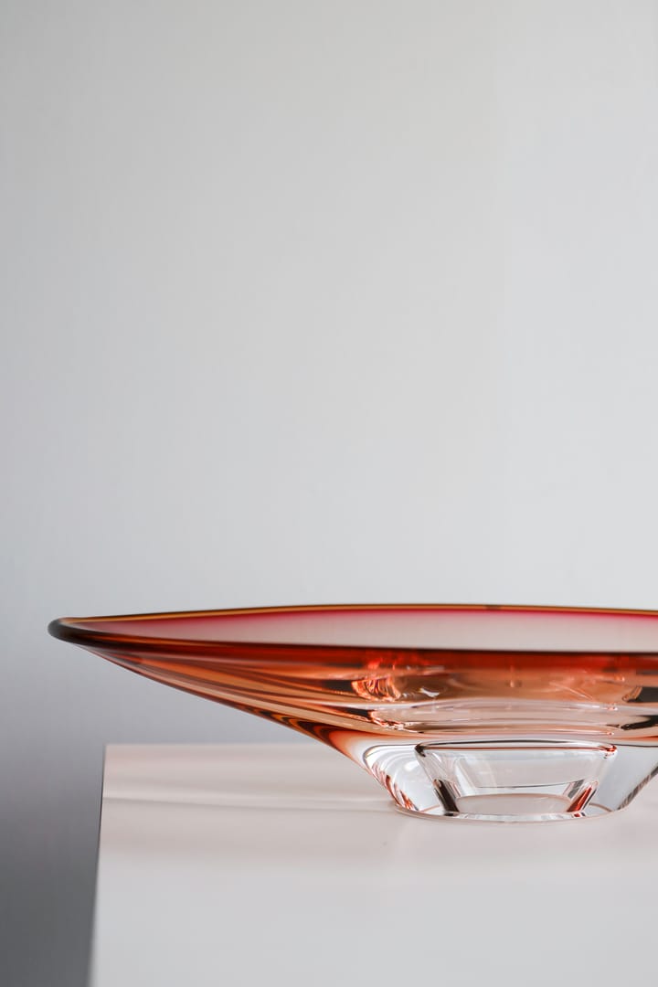 Fuente de servir Vision Ø52,5 cm, Rosa-ámbar Kosta Boda