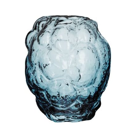 Jarrón circular Moss 11,5 cm - Azul - Kosta Boda