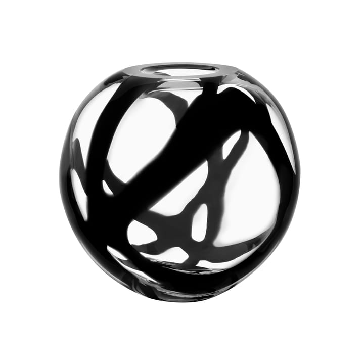 Jarrón Globe 24 cm - negro - Kosta Boda