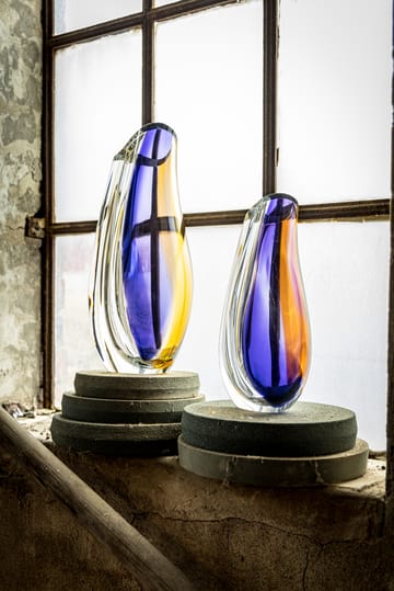 Jarrón Orchid 280 mm - Morado-ámbar - Kosta Boda