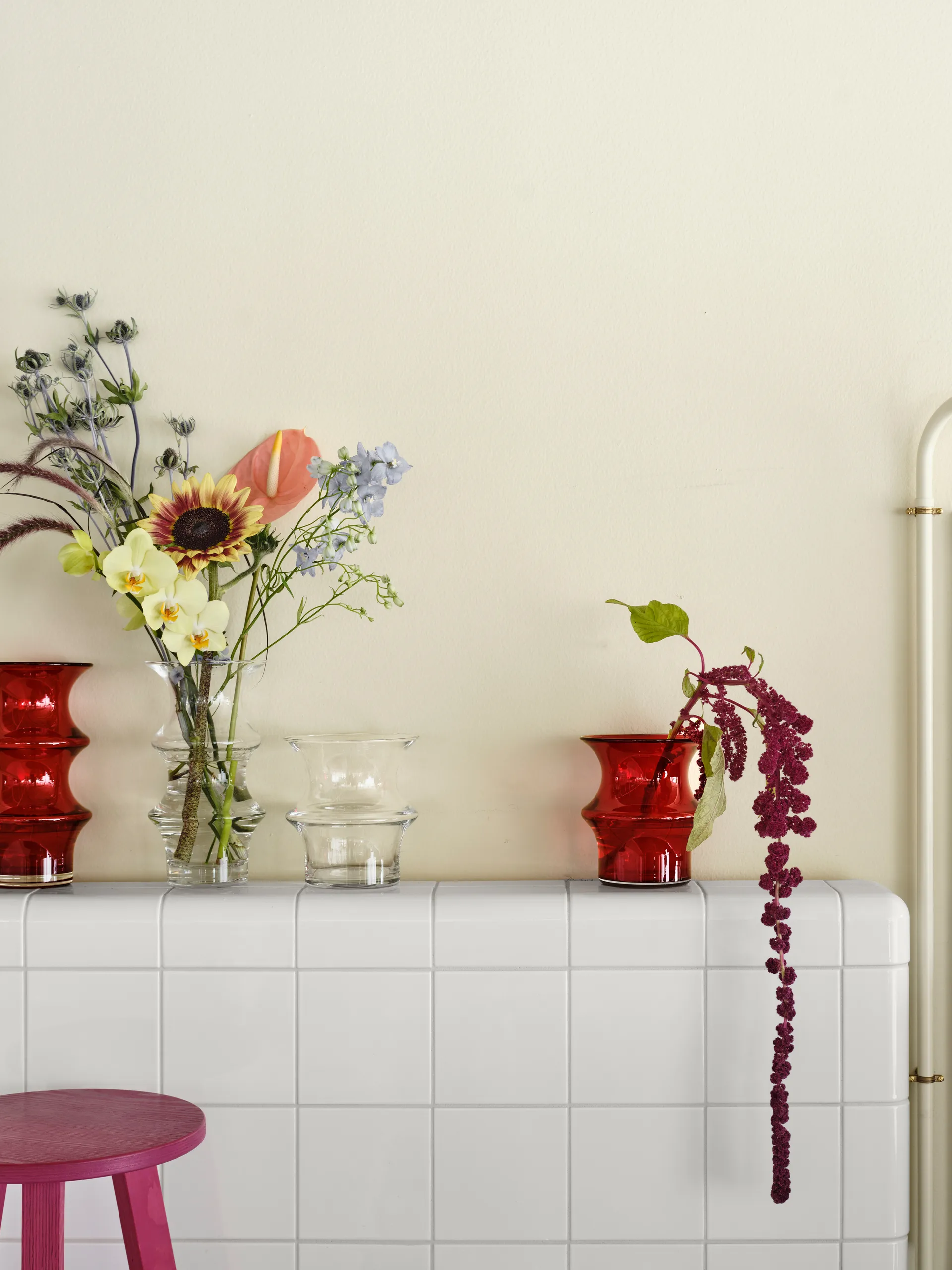 Jarrón Pagod 16,7 cm, Rojo Kosta Boda