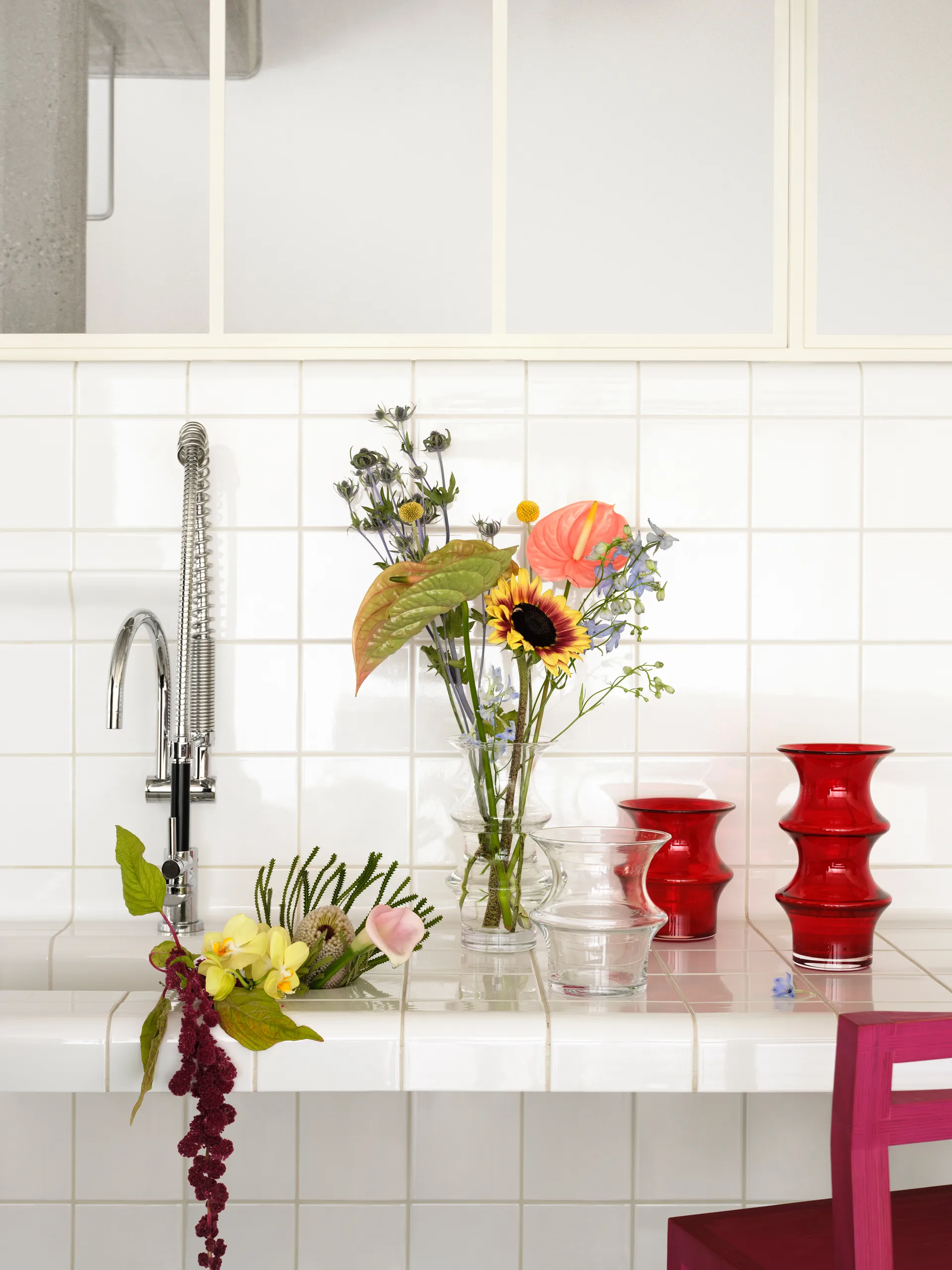 Jarrón Pagod 25,5 cm, Rojo Kosta Boda