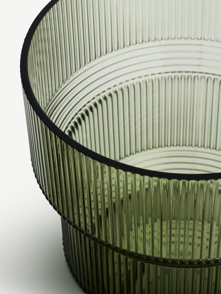 Jarrón Pavilion 259 mm, Verde Kosta Boda