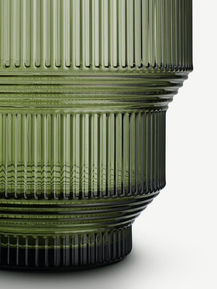 Jarrón Pavilion 259 mm, Verde Kosta Boda