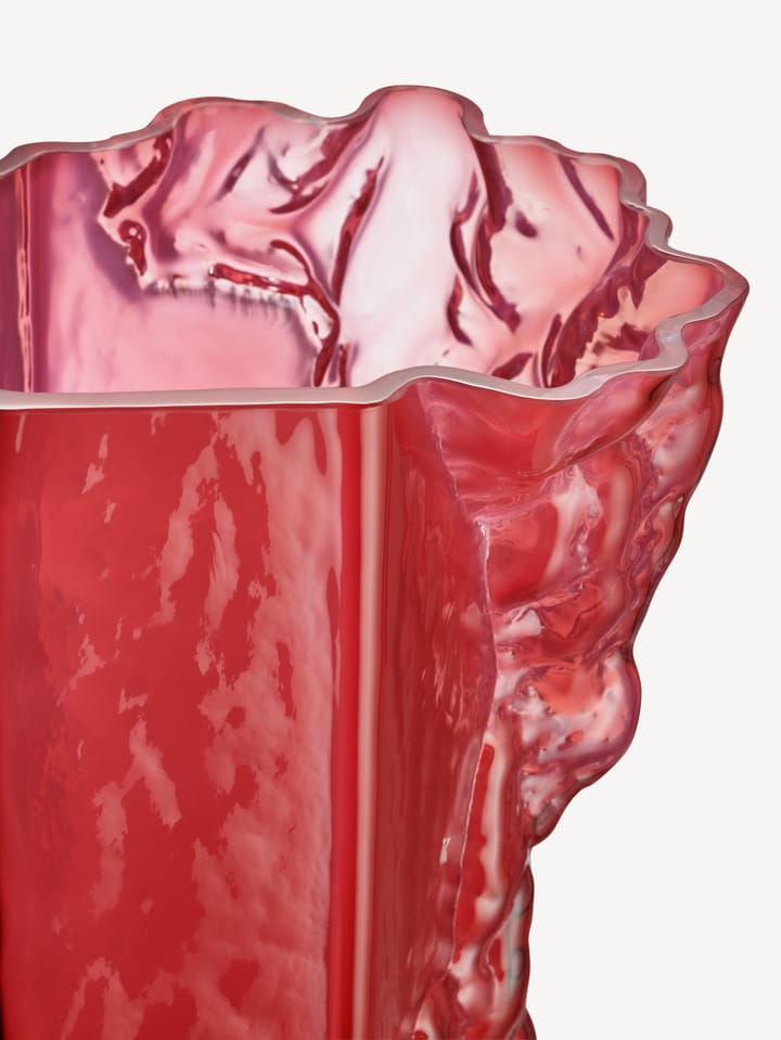 Jarrón Rocky Baroque 35 cm, Hot pink Kosta Boda