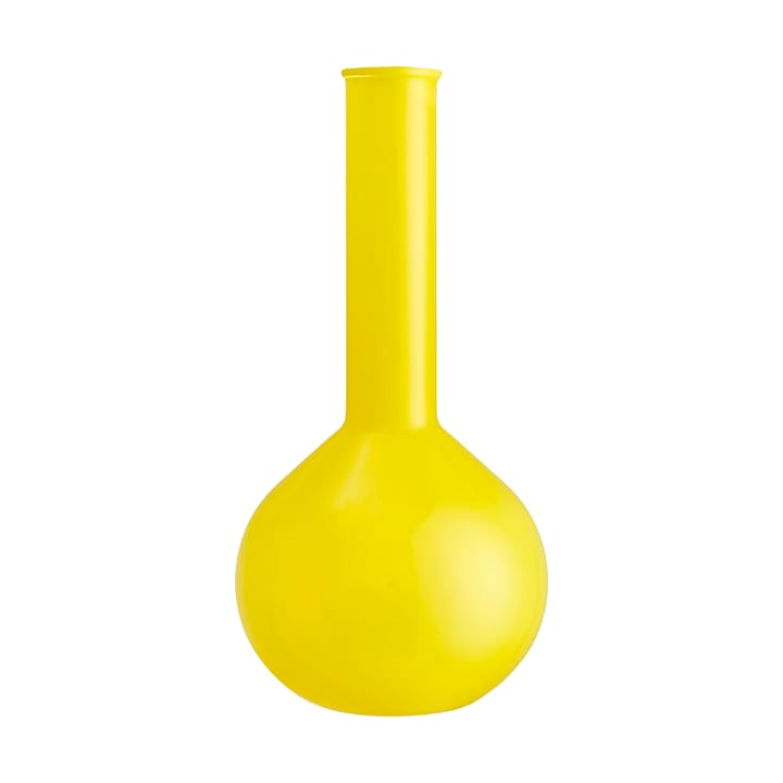 Jarrón tipo botella redonda 31,5 cm - Amarillo - Kosta Boda