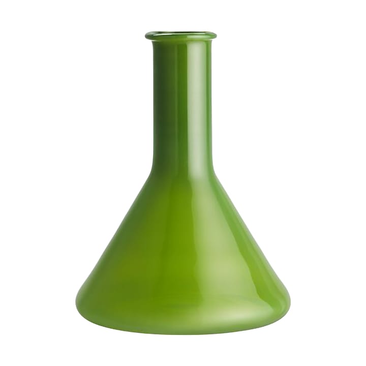 Jarrón tipo vaso medidor Lab 18,5 cm - Verde - Kosta Boda