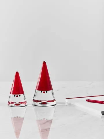 Noel gnomo de Navidad - Rojo, 15 cm - Kosta Boda