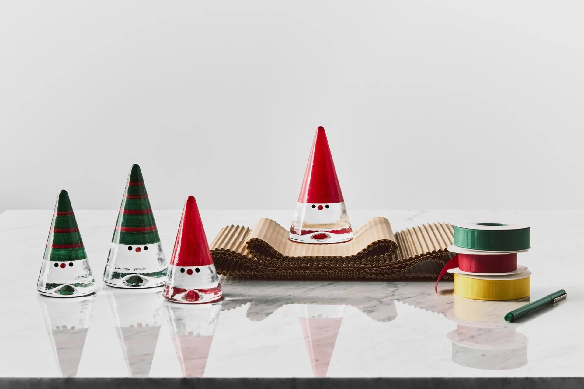 Noel gnomo de Navidad, Rojo, 15 cm Kosta Boda