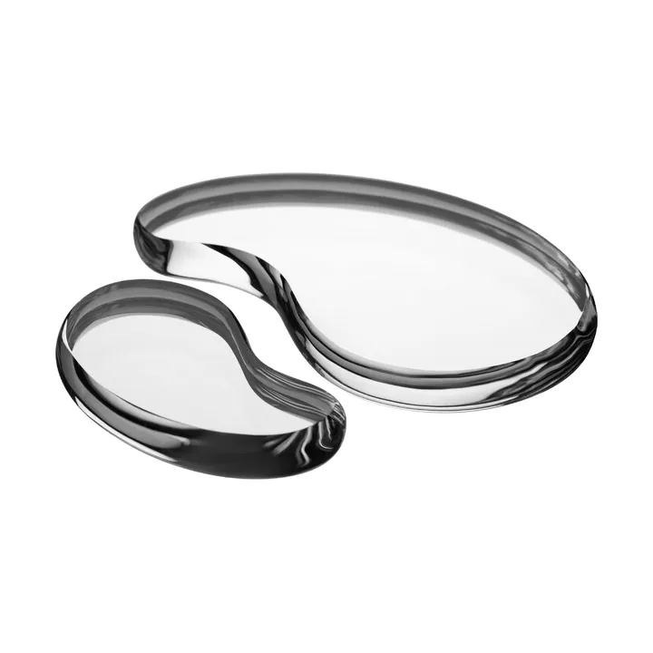 Objeto decorativo Tears of joy 2 piezas - Plateado - Kosta Boda