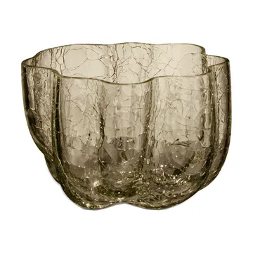 Portavelas Crackle 5,8 cm - topo - Kosta Boda