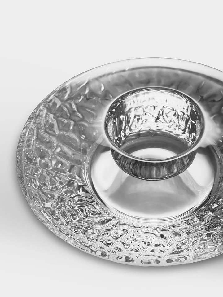 Portavelas Discus 140 mm, Transparente Kosta Boda