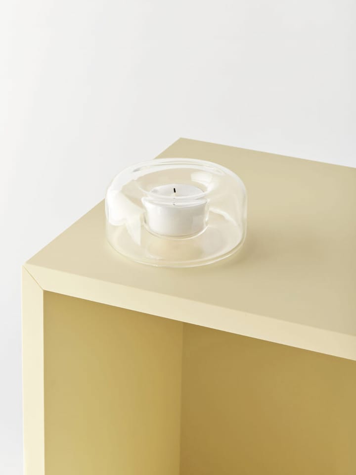 Portavelas Happy 4,7 cm, Transparente Kosta Boda