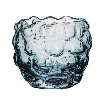 Portavelas Moss 7,3 cm - Azul - Kosta Boda