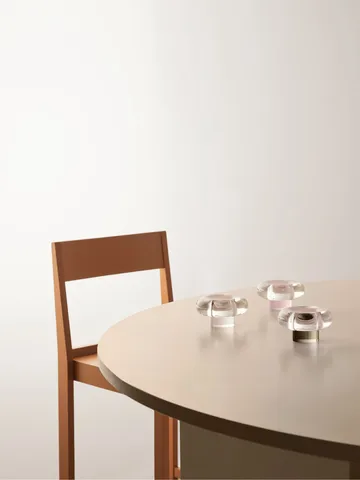 Portavelas Orion Ø11x6,3 cm - Claro - Kosta Boda