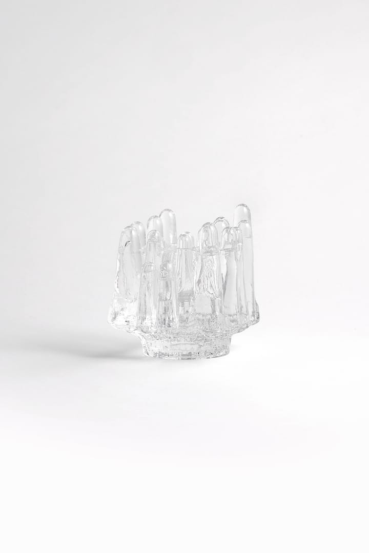 Portavelas Polar 112 mm, Transparente Kosta Boda